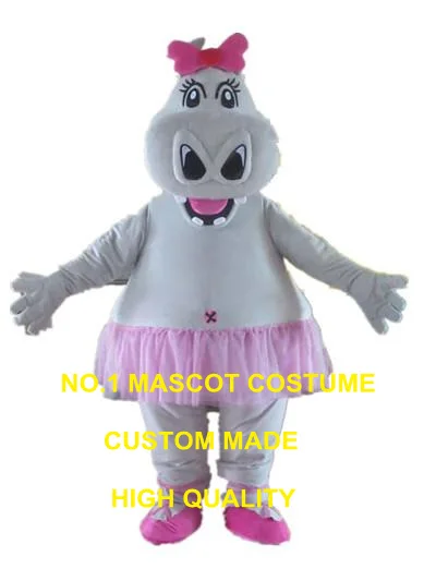 

pretty hippo girl mascot costume newly customized adult size cartoon hippo theme anime cosplay carnival fancy dress kits 2616