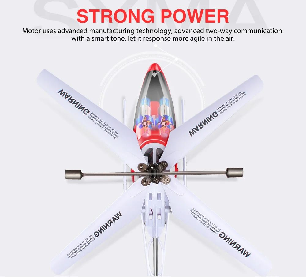 Радиоуправляемый вертолет S39 2,4 GHz 3CH с гироскопом светодиодный мигающий алюминиевый Анти-шок пульт дистанционного управления игрушка детский подарок красный/белый