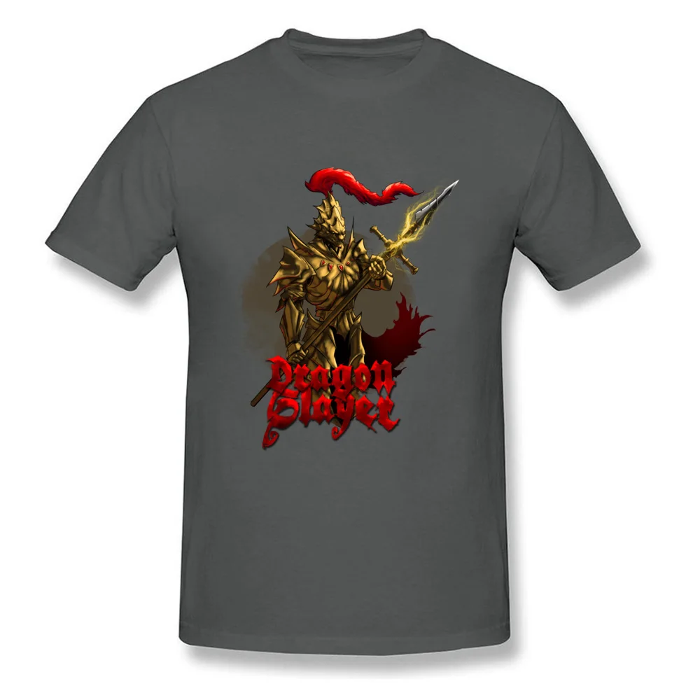 Dragon Slayer Ornstein Tops T Shirt Newest O-Neck Hip hop Short Sleeve 100% Cotton Men T Shirt Geek Tshirts Wholesale Dragon Slayer Ornstein carbon