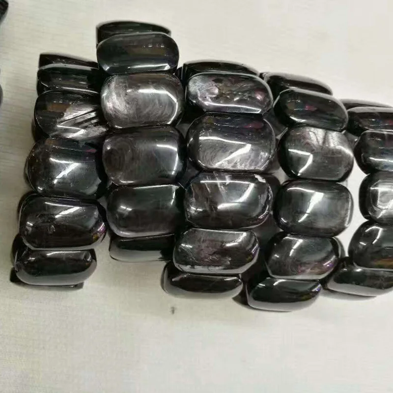 

natural Hypersten / Hypersthene beads bracelet natural stone bracelet DIY jewelry for man for woman free shipping wholesale !