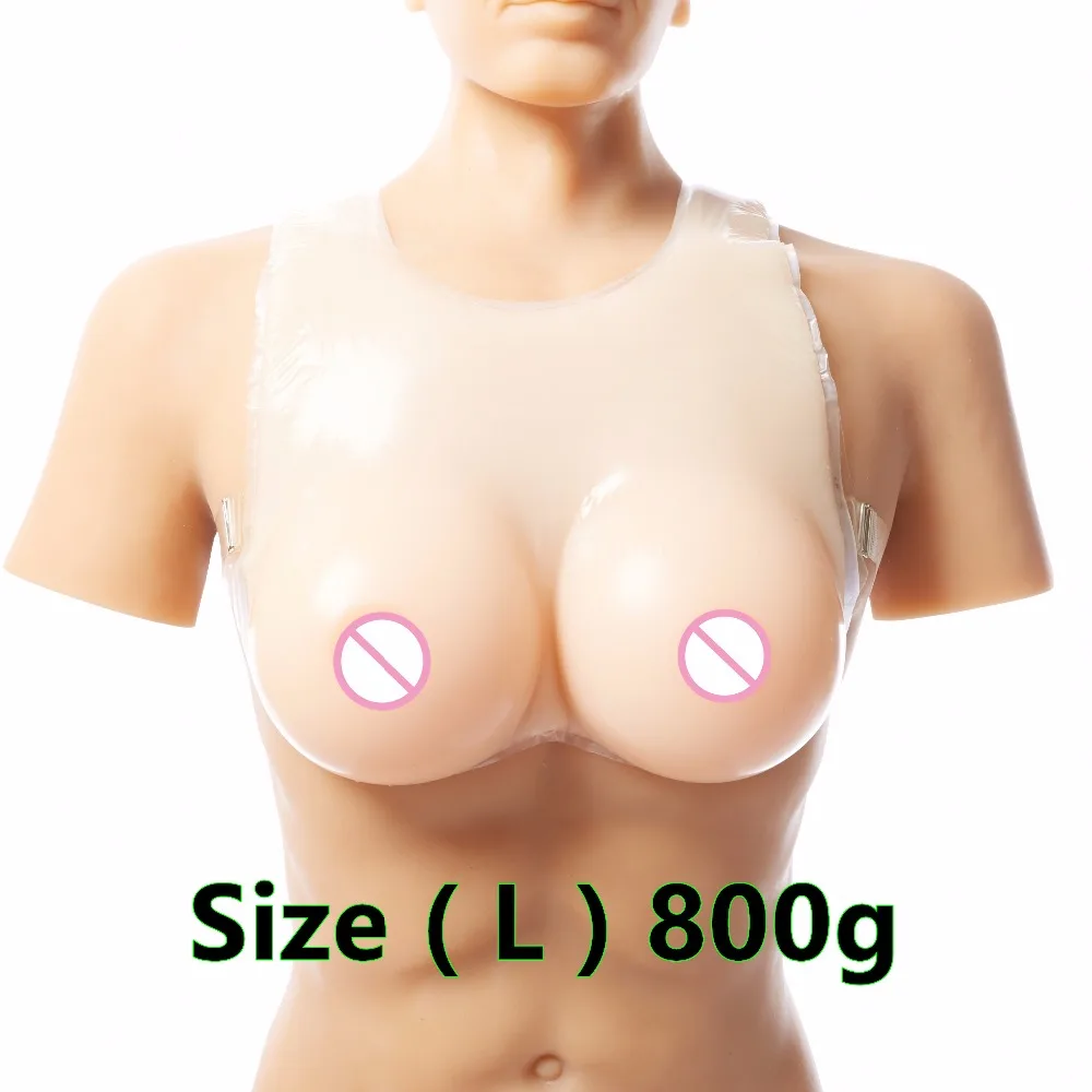 

C cup 800g FEnhancer Silicone Breast Forms False Fake Boobs Cosplay Dresser New False breast Artificial Breasts Worldwide