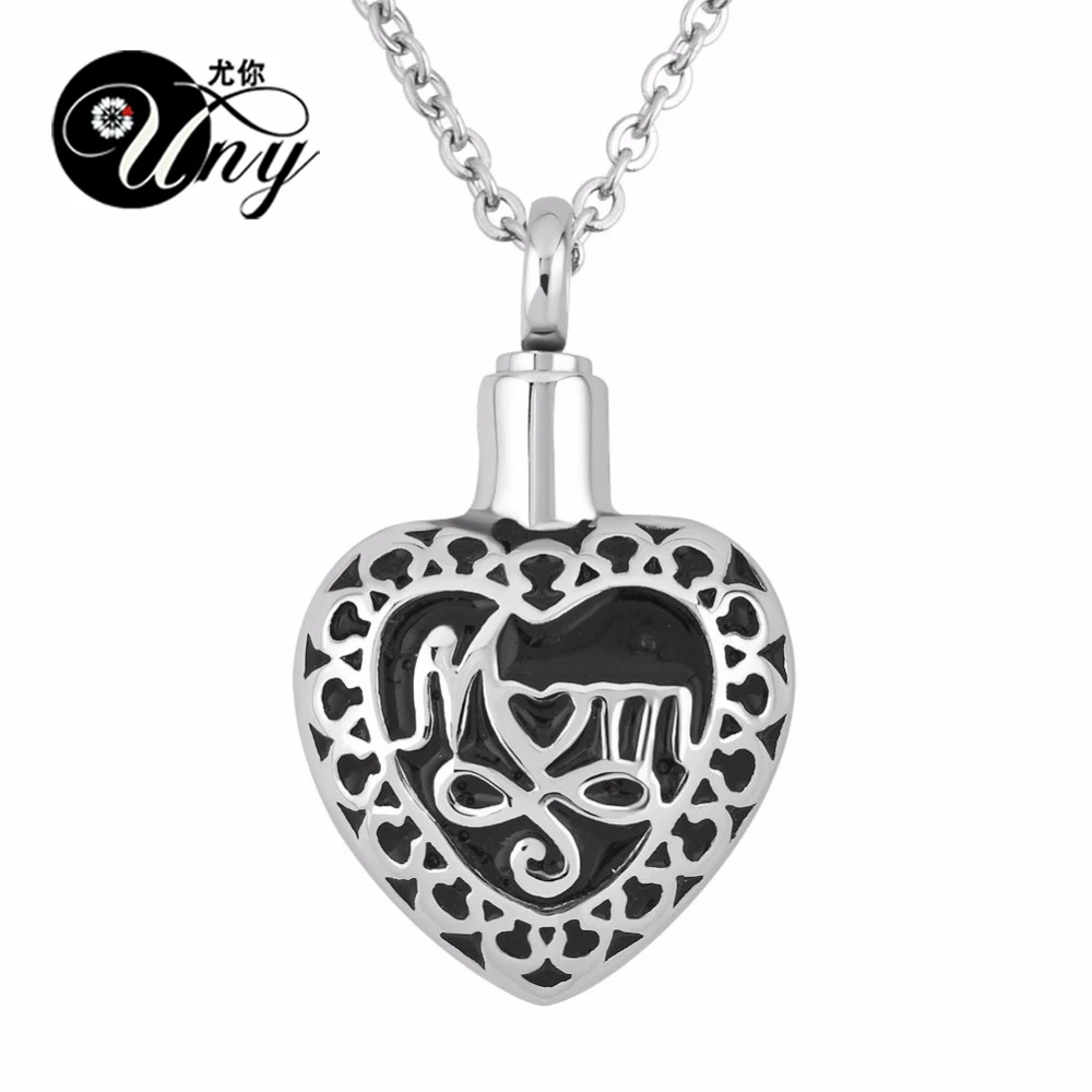 UNY Ashes MOM Keepsake urn memorial Ash cremation Necklaces pendants