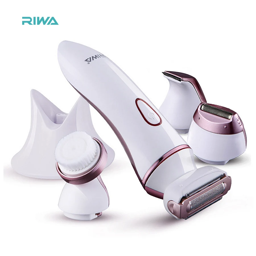 RIWA 4In1 Rechargeable Women Epilator shaver Electric epilator women