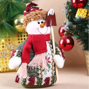 

Christmas Tree Ornaments Santa Small Table Dolls Ornaments Xmas Party Decor Gift Toy Christmas Decoration Home Party New Year