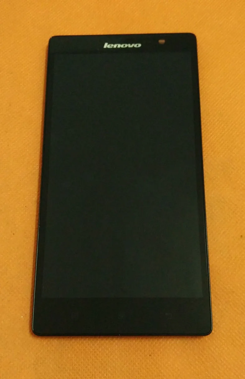 

Used Original Touch screen + LCD display+ Frame for Lenovo K80M 5.5" FHD Intel Atom Z3560 Quad Core free shipping