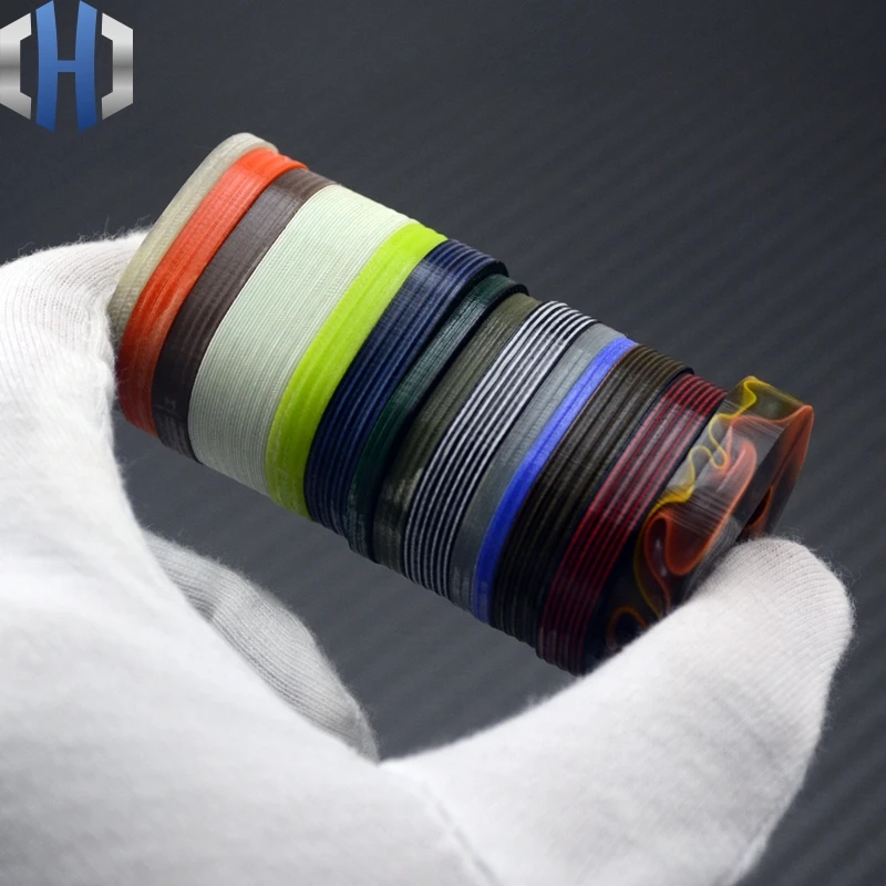 

EDC knife DIY Acrylic G10 Handle collar 7.5mm Tool handle DIY accessories