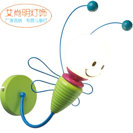 

The bulk of fresh green bee children smiling boy girl lovely bedroom study pendant lamp