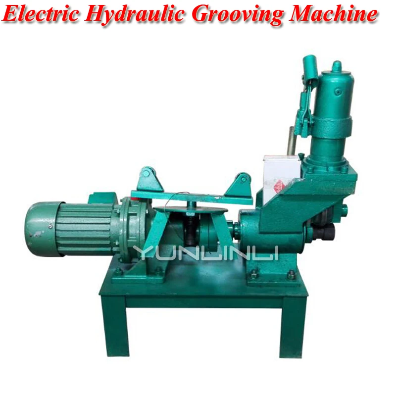 

Electric Hydraulic Grooving Machine 50-150mm 380V Pressure Groove Machine For Galvanized Pipe iron Pipe Trough Press GH-BYGCJ-ZW