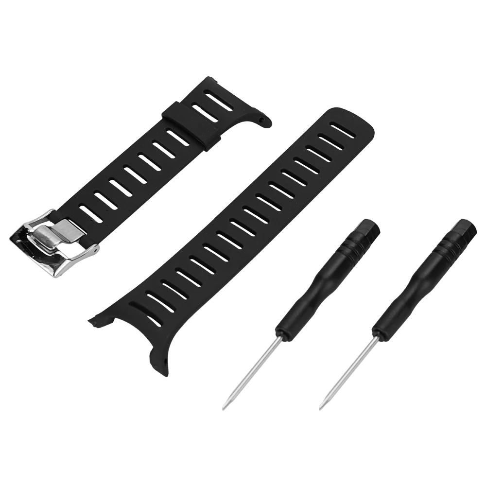 

Waterproof Rubber Watch Band Men Watch Strap Steel Buckle Screwdriver for SUUNTO Strap T1 T1C T3 T3C T3D T4C T4D T Serise
