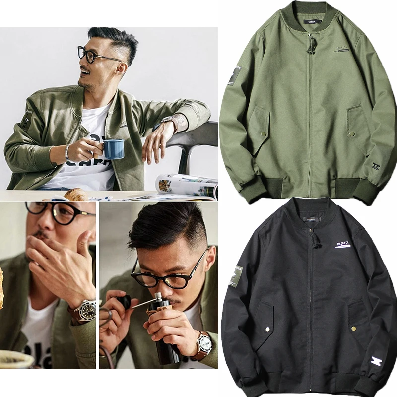

2019-Yu Wenle jacket male pilot jacket