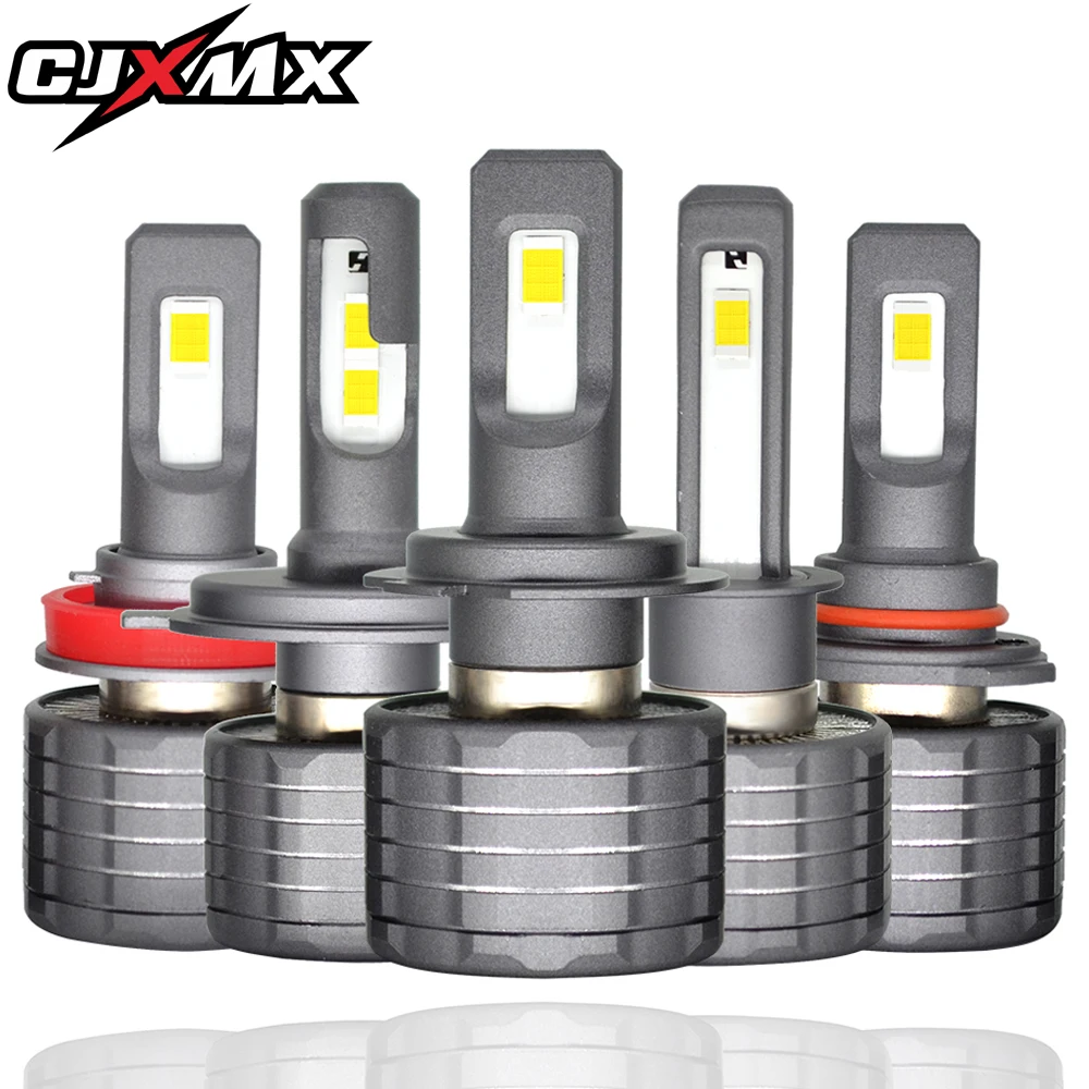 

CJXMX 16000LM/set 80W High Power CSP Super Bright LED Headlight Bulb H4 H7 Led Light H1 H11 9005/HB3 9006/HB4 Car Led Lamp 6000K