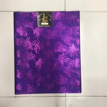 

Hot Sales African Sego Headtie High Quality, purple 2pcs/Bag Headscarf, 100% African Sego Headtie & Wrapper For Wedding