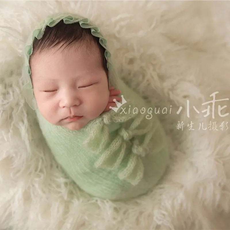 Newborn baby photography props,handmade sleeping sack for photo props