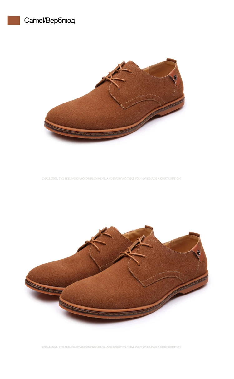 LAKESHI г. Весенняя Новая мужская обувь повседневная замшевая обувь мужские лоферы, черные оксфорды для мужчин, zapatos hombre, размер 38-48
