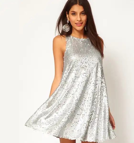 2020 Summer Women Clothing Silver bling 