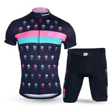 

DICHSKI Mexico Jersey 2018 Summer Men Short Sleeves Cycling Jerseys Sets GEL Breathable Pad Shorts Bike MTB Team Sport Suits