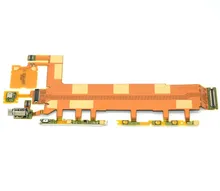 Original New For Sony Xperia Z3 L55T D6603 Flex Cable With Microphone Vibrator On Off Power Volume Switch Button Free Shipping