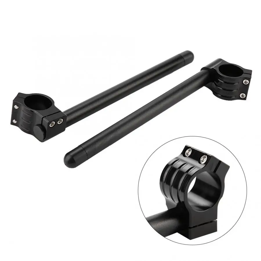 ЧПУ для мотоциклов разделительный руль спортивный гоночный алюминиевый Ручки из сплавов 37 мм руль мотоцикла