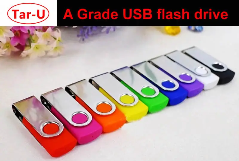 Популярный вращающийся usb флэш-накопитель 16 ГБ 32 ГБ флэш-Флэшка высокоскоростная вспышка usb