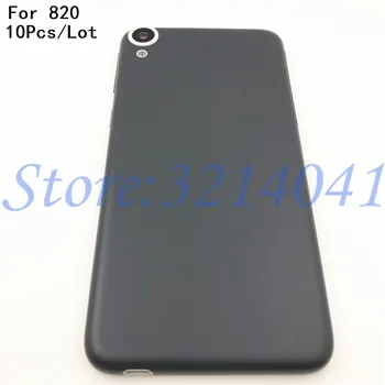 

10Pcs/Lot New 5.5 inches For HTC Desire 820 Back Cover Housing Battery Door with Volume Power Button Camera Lens With Logo