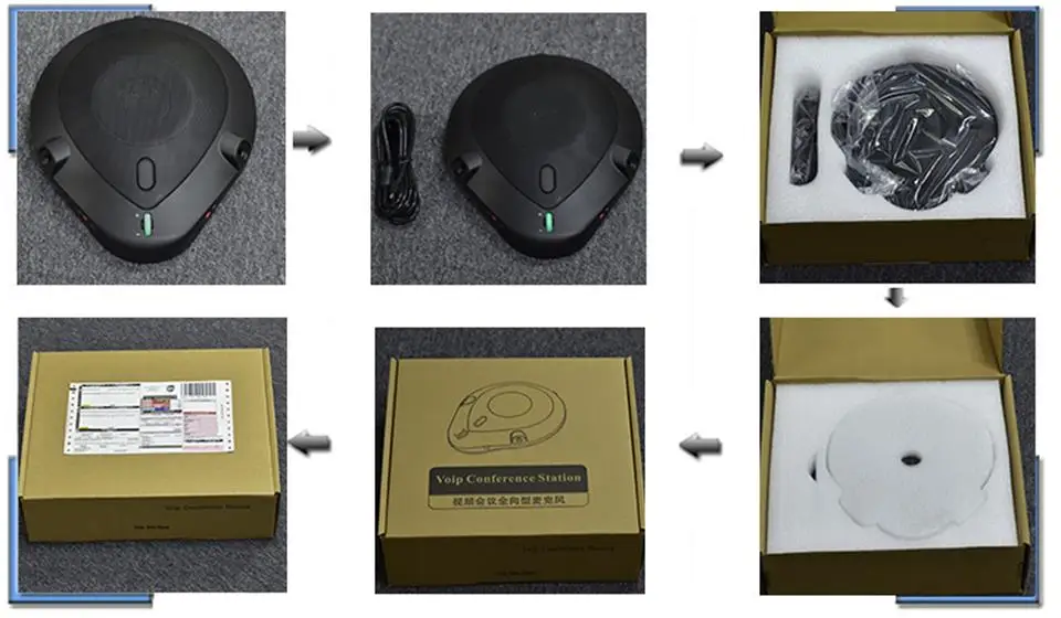 best voip conference room audio video usb conference speakerphone for computer and conference room (3)