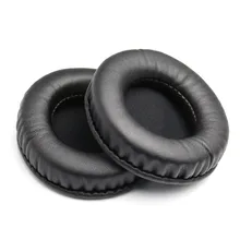 50mm 55mm 60mm 65mm 70mm 75mm 80mm 85mm 90mm 95mm 100mm 105mm auriculares almohadillas redondo de cuero de la PU de almohadillas