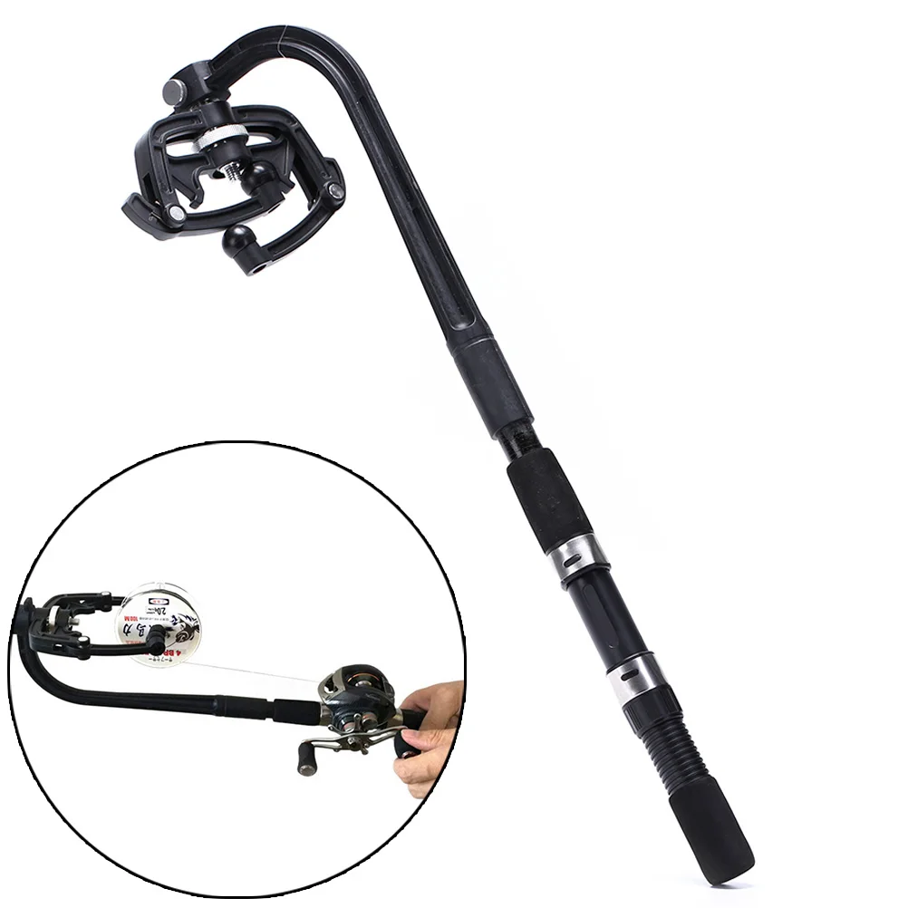 Black Fishing Line Spooler Portable Spool Line Bobbin Winder Spooler