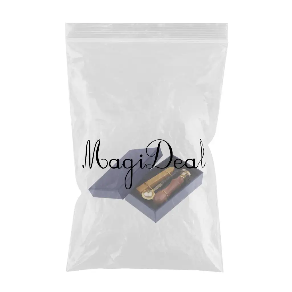 European Retro Wood Classic Seal Sealing Wax Set Stick Stamp For Letters Envolop Wedding Invitation Wax Seal Kit (THANK YOU)  