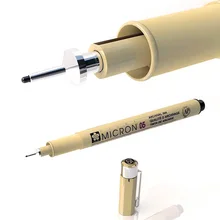 SAKURA Pigma Micron Kalem çizim pilot kalem 003 005 1.0 01 02 03 04 05 08 Fırça güzel nokta İşaretleyiciler kalem 10 adet kroki boyama Sanat