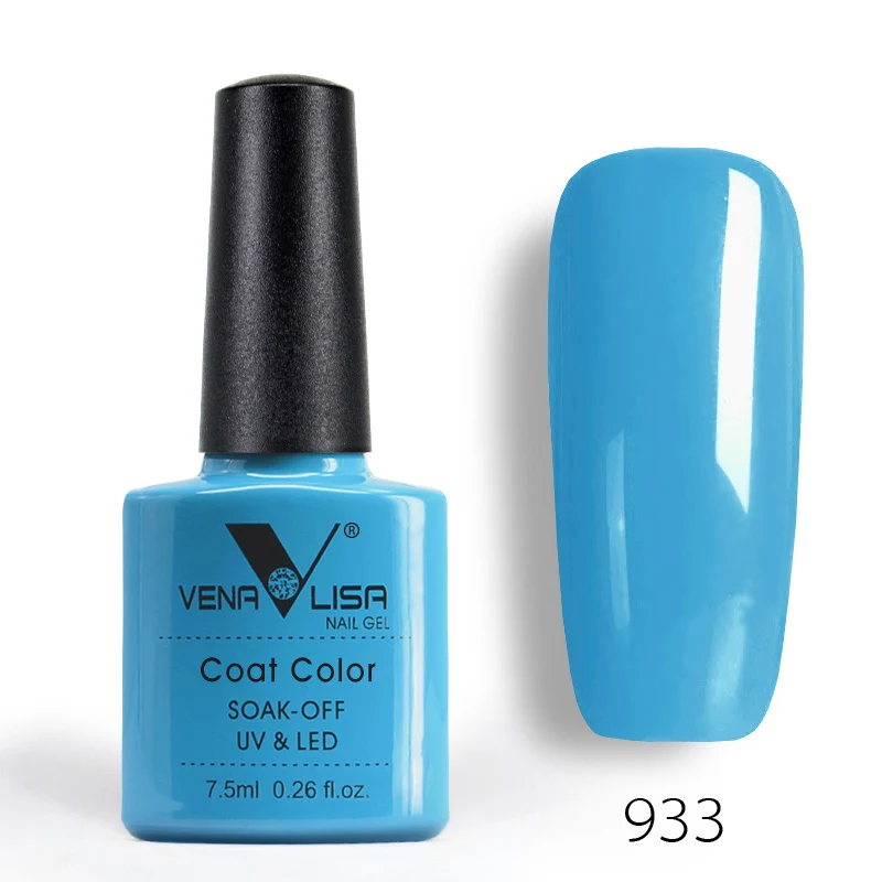 Venalisa Гель-лак для ногтей 60 цветов, высокое качество, продукт для дизайна ногтей, впитывается без запаха, органический УФ-гель для ногтей, лак, Гель-лак - Цвет: 933
