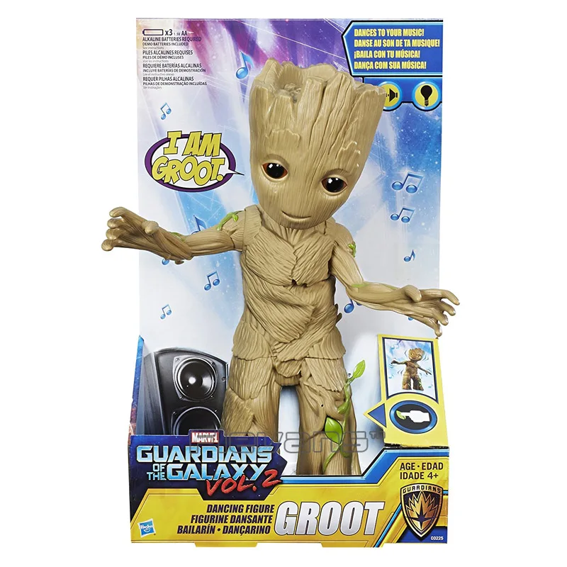

Guardians of the Galaxy 2 Tree Man Dancing with Music PVC Action Figure Collectible Model Toy Brinquedos 30cm