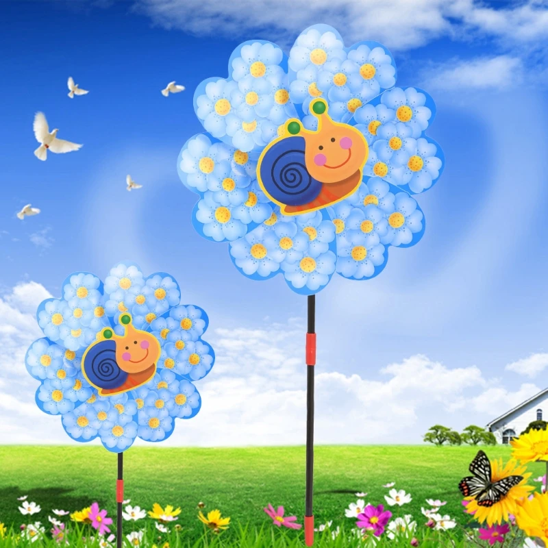 Мультфильм мельница ветер Спиннер для дома, сада, двора Декор Детская игрушка уличное украшение