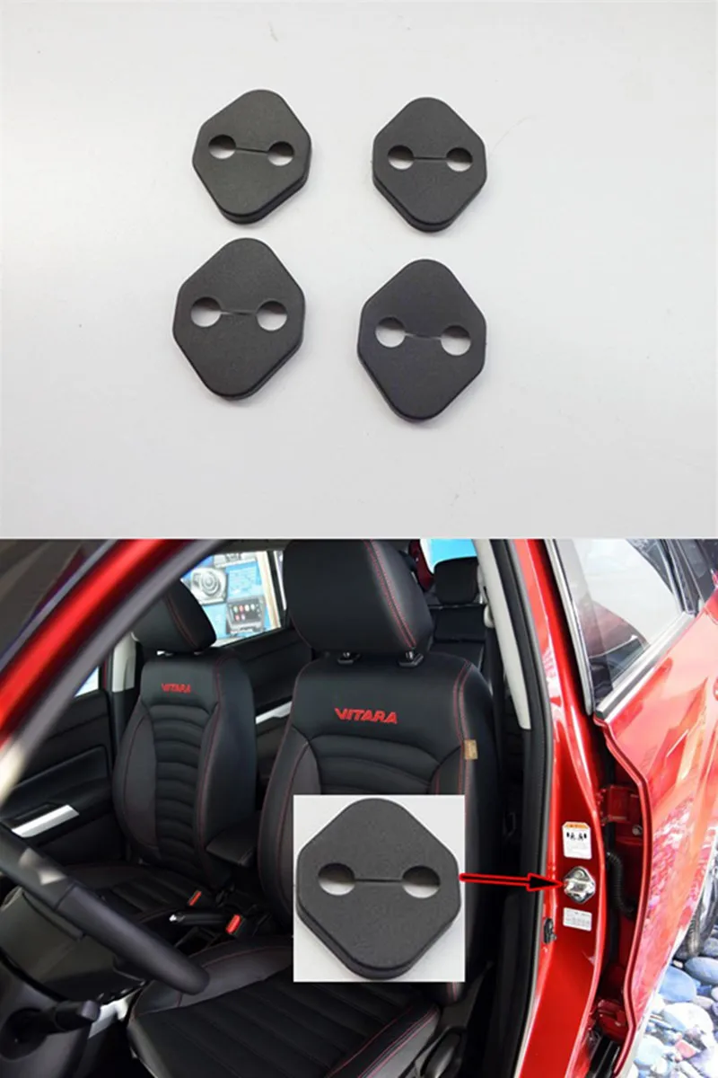 Car Styling For Suzuki Vitara 2015 Door lock buckle decorative cover