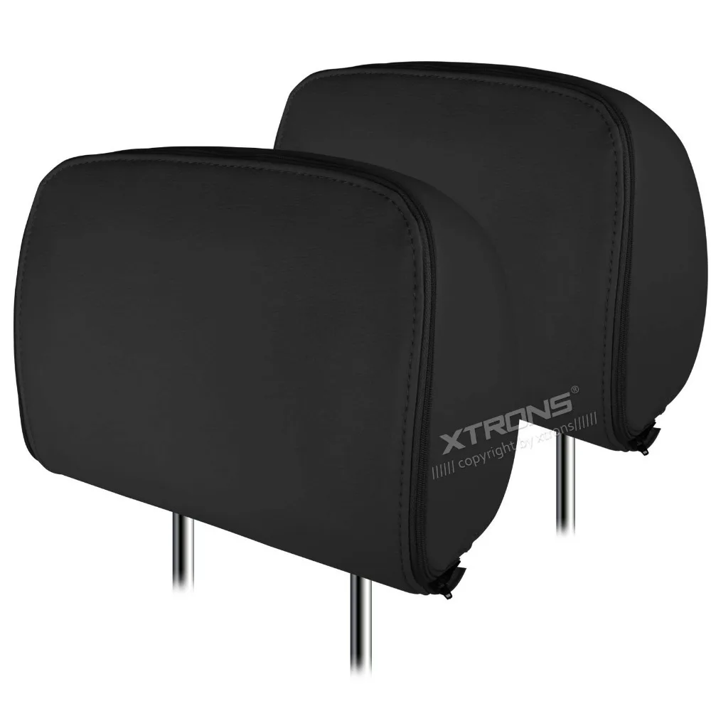 Cheap 2x9" Black Color Car Headrest DVD Player with Buit-in HDMI Port Digital Screen/ IR/ FM Transmitter 2