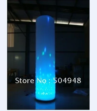 

inflatables lighting coloum\inflatable colourful decoration