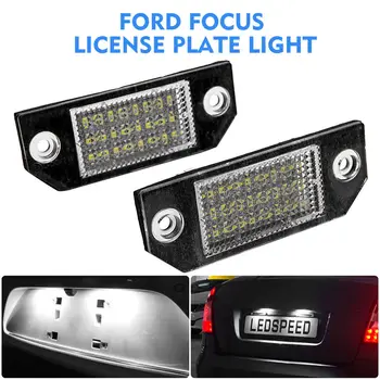 

2PCS/Pair For Ford Ford C-Max MK2 LED Car Rear Truck License Number Plate Light