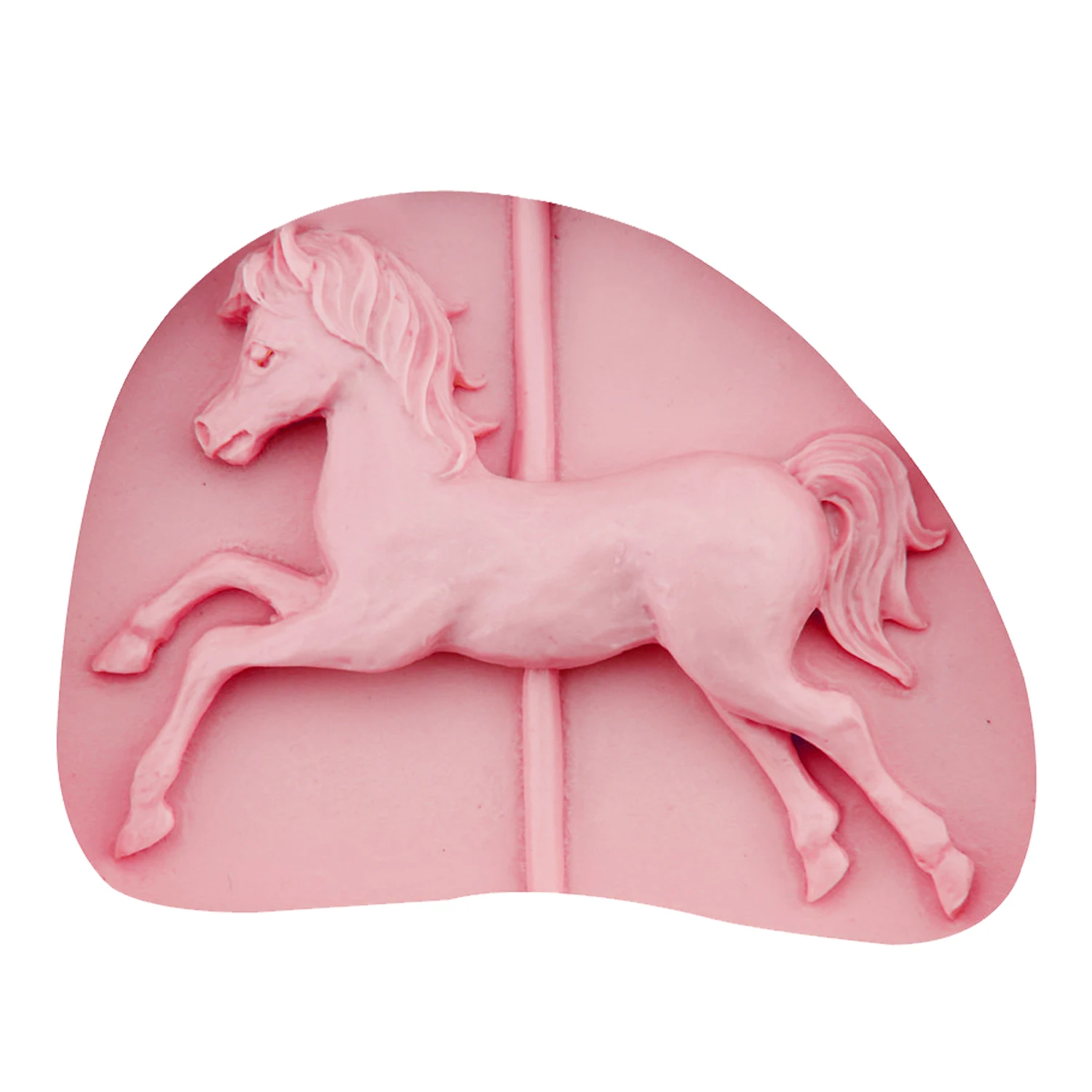 M0552 троянская лошадь форма силиконовая форма для выпечки формы торта Patry инструменты для украшения торта