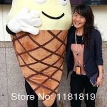 Талисман костюм талисмана мороженого Модный на заказ костюм аниме косплей наборы Fancy нарядное платье