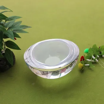 

For Home Weddind And Party Decoration Crystal Half Ball Clear 100pcs 50mm Glass Ball Rare Fashion Table Decoration Free Shipping