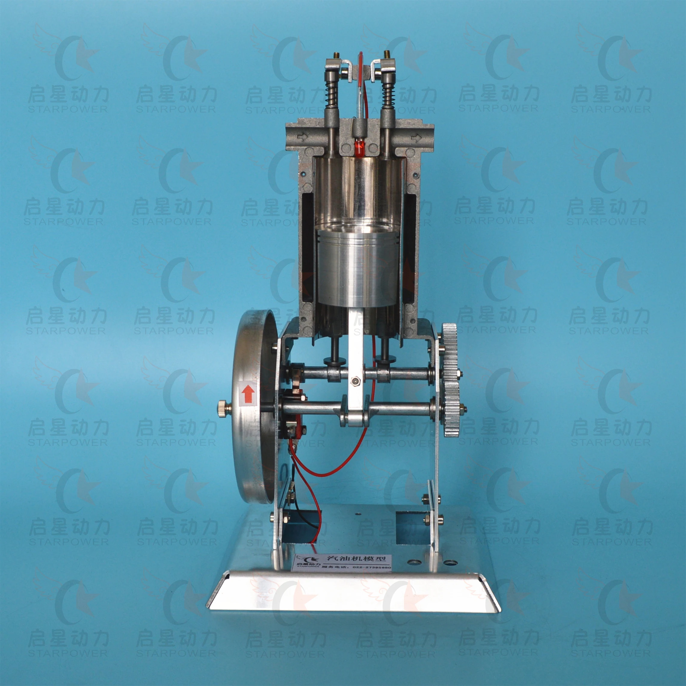 

J31008 All-metal Gasoline Engine Model Single Cylinder Internal Combustion Engine Teaching Equipment for Physical Experiments