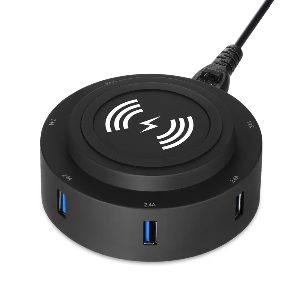 30W 6A 6 USB Ports Quick Charge for iPhone / iPad / Smartphones