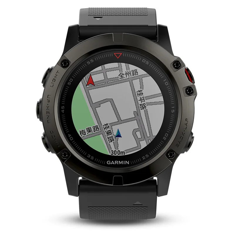 Умные часы GARMIN Fenix 5x Multisport GPS пульсометр на запястье музыка и Garmin Pay|Цифровые часы| |