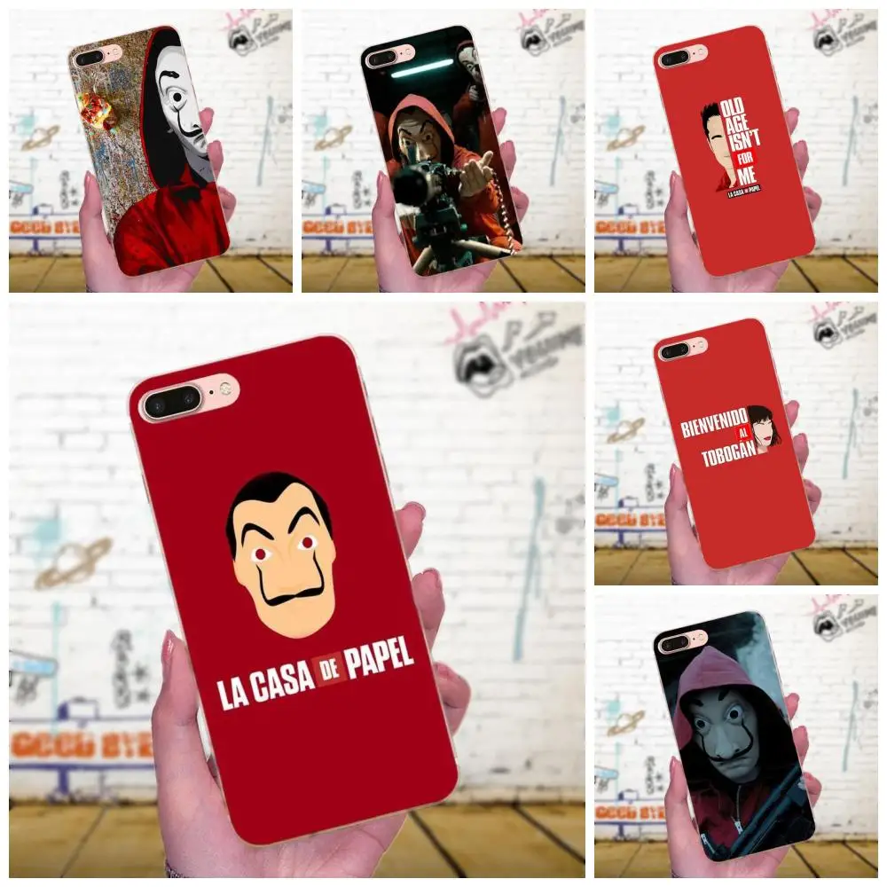 Мягкий телефон La Casa De Papel Quinn для Huawei Honor 4C 5A 5C 5X 6 6C 6A 6X 7 7X 8 9 V8 V10 Y3II Y5II Y6II G8 P7 Play Lite |