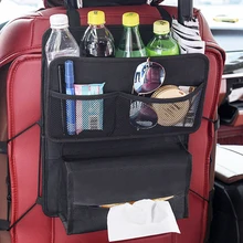 Оксфорд заднее сиденье автомобиля сумка органайзер заднее сиденье сумка для хранения повесить переносная сумка для хранения коробок для тканевой бутылки чашки стекла закуски и т. Д