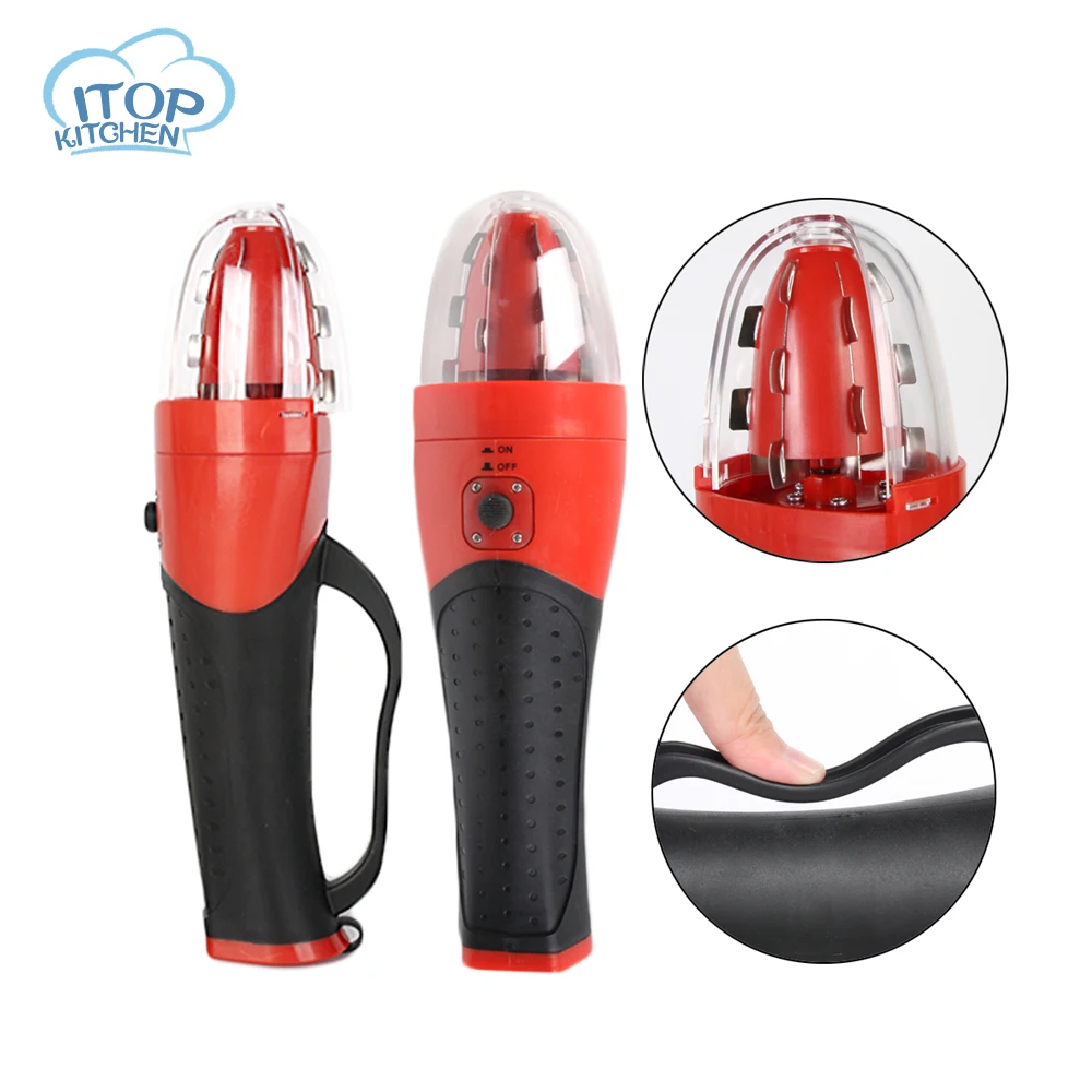 

Electric Fish Scaler Rechargeable Battery Waterproof Fish Tool Transparent Protective Cover 110V/220V