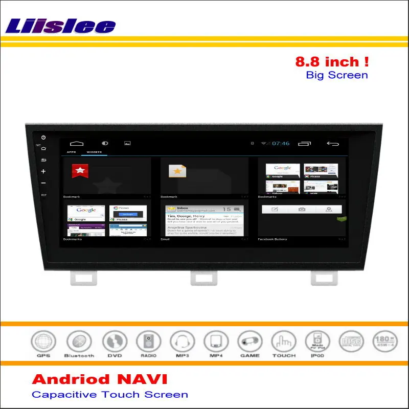 Perfect Liislee Car Android GPS Navigation System For Subaru Impreza / Outback Sport / XV WRX - Radio Video Multimedia ( No DVD Player ) 4
