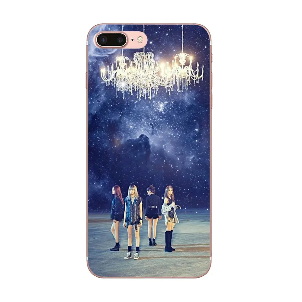 ТПУ чехол черный, розовый Blackpink K-pop Kpop для Galaxy J1 J2 J3 J330 J4 J5 J6 J7 J730 J8 mini Pro - Цвет: as picture