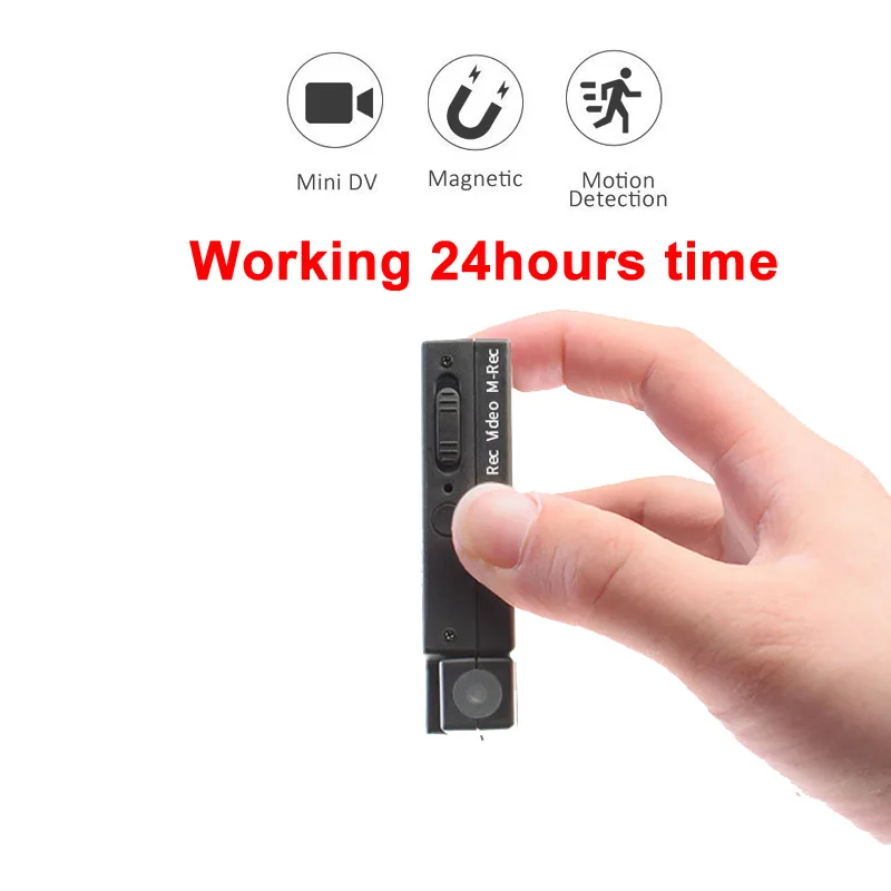 

working 24 hours Portable Magnetic Mini camera Body Camera voice Video Recorder with Motion Detection Security cam pk sq8 sq11
