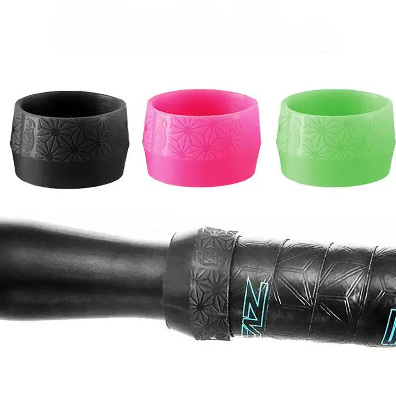 2pcs Bicycle Grips Band Ring Silicone Fixing Sleeve Elastic Soft