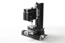 60W Electroplated Mini Metal Milling Machine DIY Mini Lathe Machine Tool for Teaching of Chrildren
